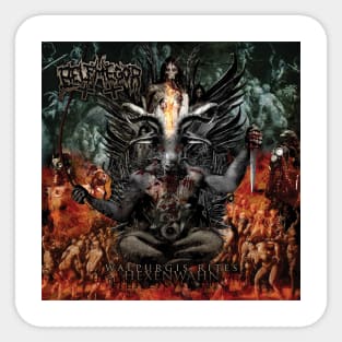 Belphegor Walpurgis Rites Hexenwahn Album Cover Sticker